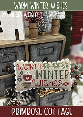 Warm Winter Wishes Cross Stitch Pattern Primrose Cottage Stitches