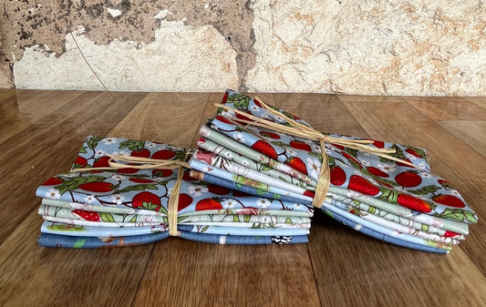 Whimsical Fields Fat Eighth Bundle by Mel Armstrong for Nutex Fabrics