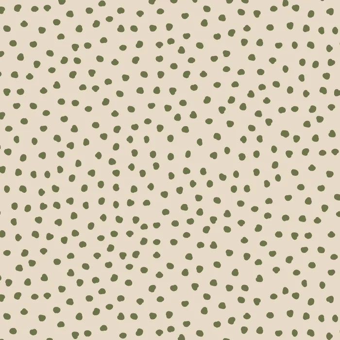 Wideload Wideback Green Spots DV6052 108" Merry Little Christmas by Devonstone (sold in 25cm increments)