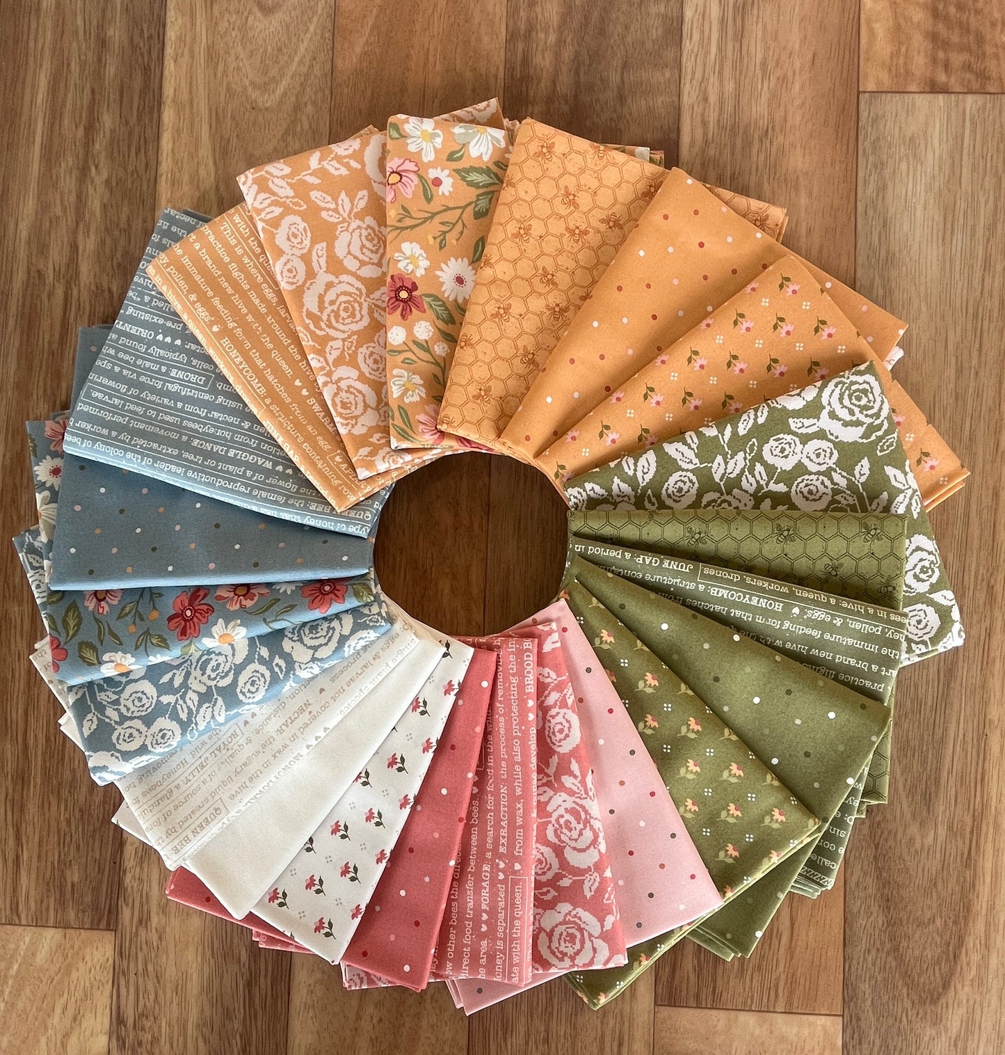 Wild Honey Fat Quarter Bundle by Lella Boutique for Moda Fabrics