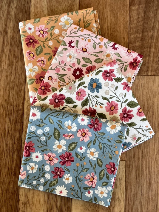 Wild Honey Wildflower Dance Fat Quarter Bundle by Lella Boutique for Moda Fabrics