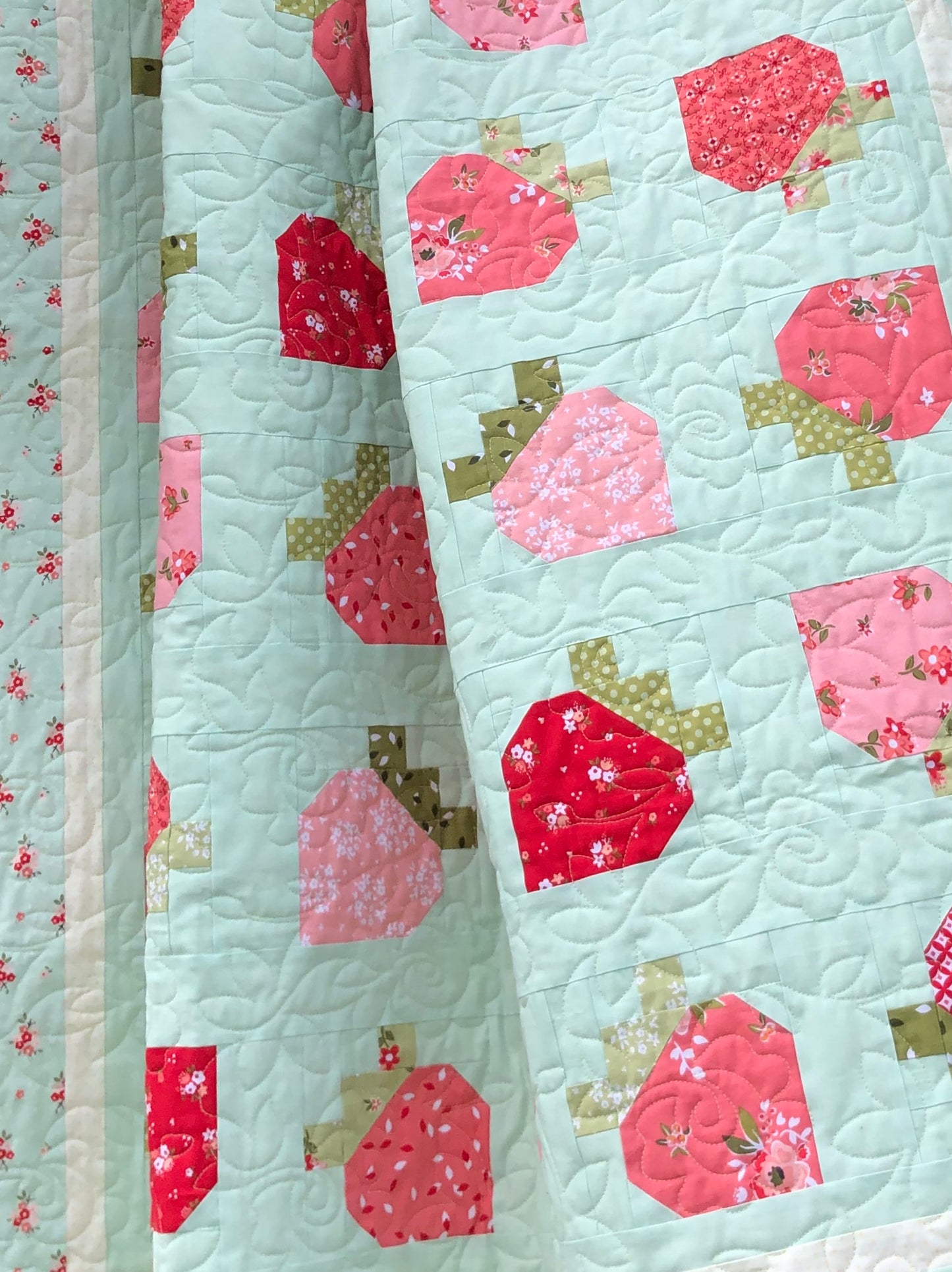 Wild Strawberries Quilt Pattern By CakeStand Quilts