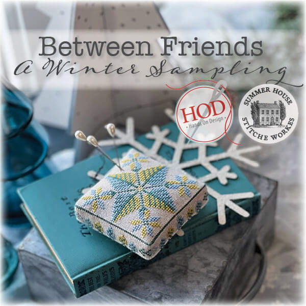 A Winter Sampling Between Friends Cross Stitch Pattern by Hands on Design