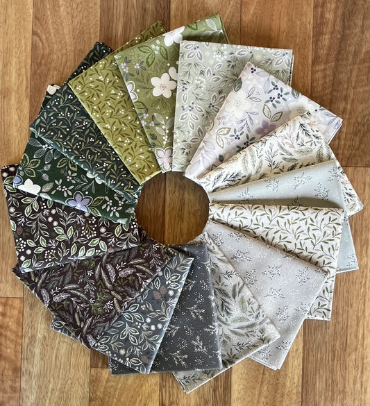 Winters Garden Fat Quarter Bundle by Cassandra Connolly for Lewis & Irene