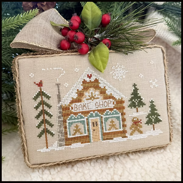 Winterville Bake Shop Part Five Cross Stitch Pattern by Little House Needleworks