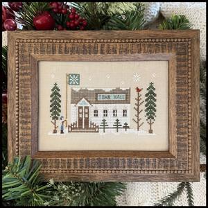 Winterville Town Hall Part Two Cross Stitch Pattern by Little House Needleworks