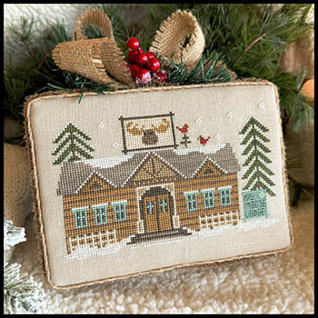 Winterville Big Moose Part Four Cross Stitch Pattern by Little House Needleworks