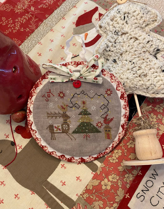 With Love and a Little Help Cross Stitch Pattern Pansy Patch Quilts and Stitchery