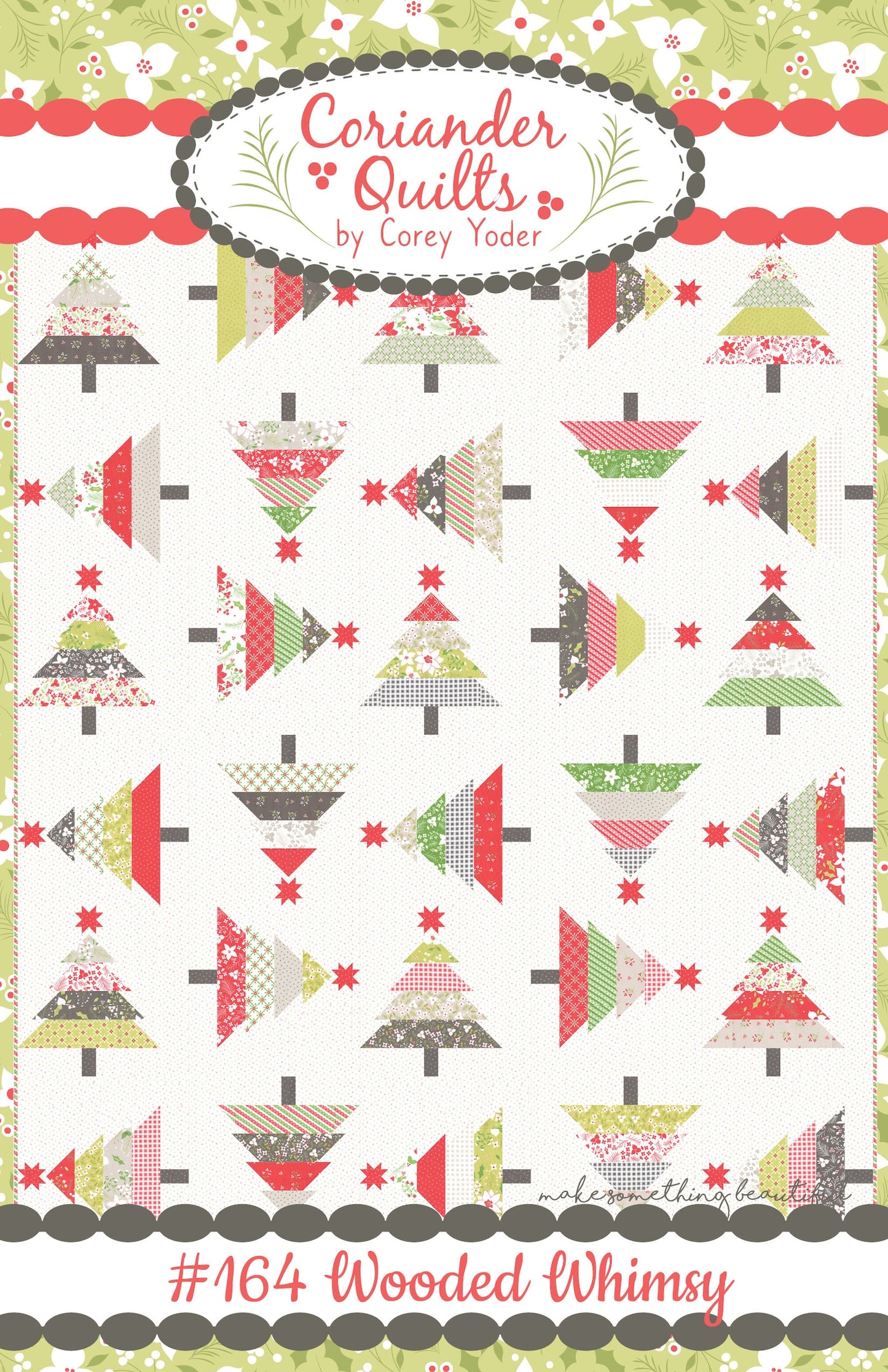 Wooded Whimsy Quilt Pattern by Corey Yoder of Coriander Quilts