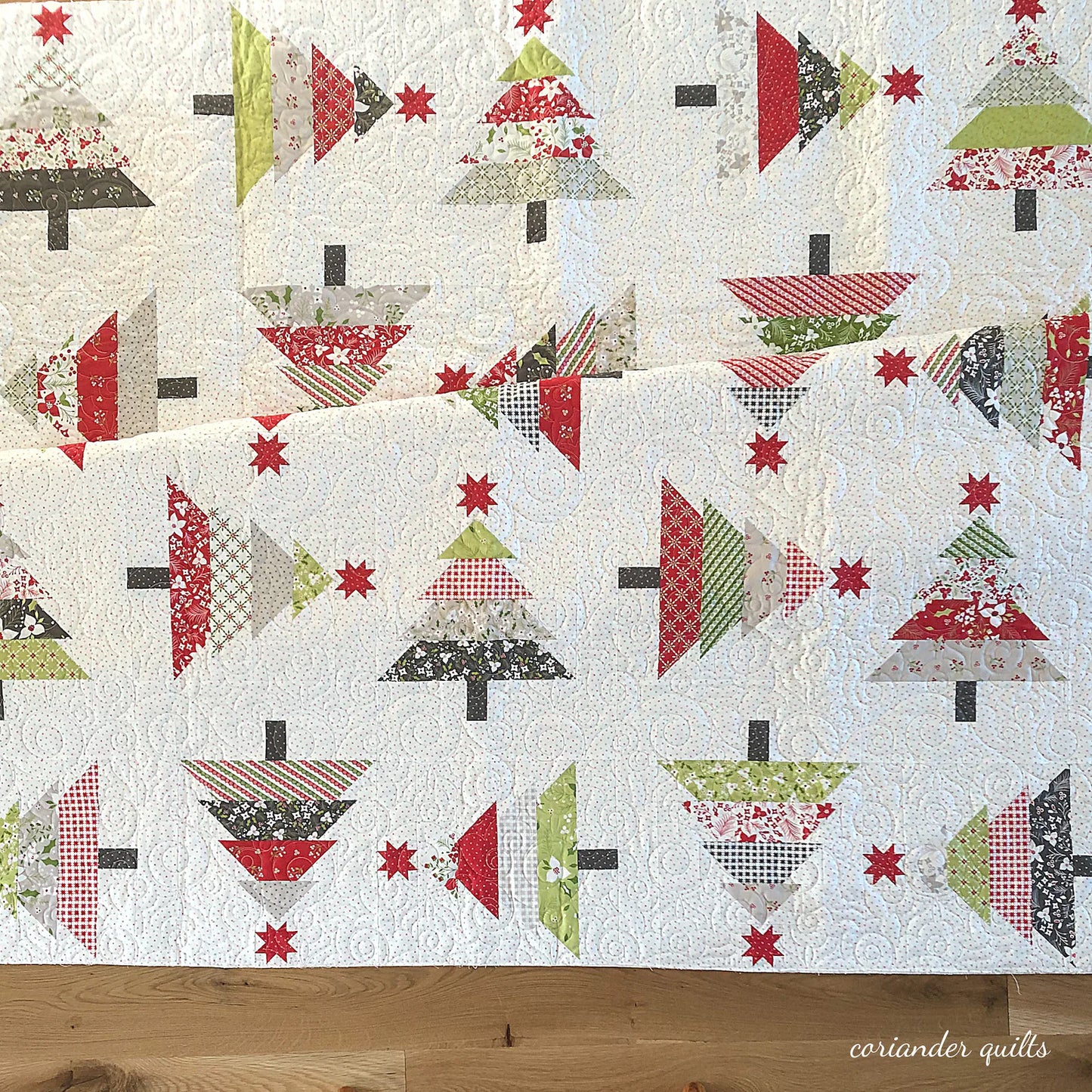Wooded Whimsy Quilt Pattern by Corey Yoder of Coriander Quilts