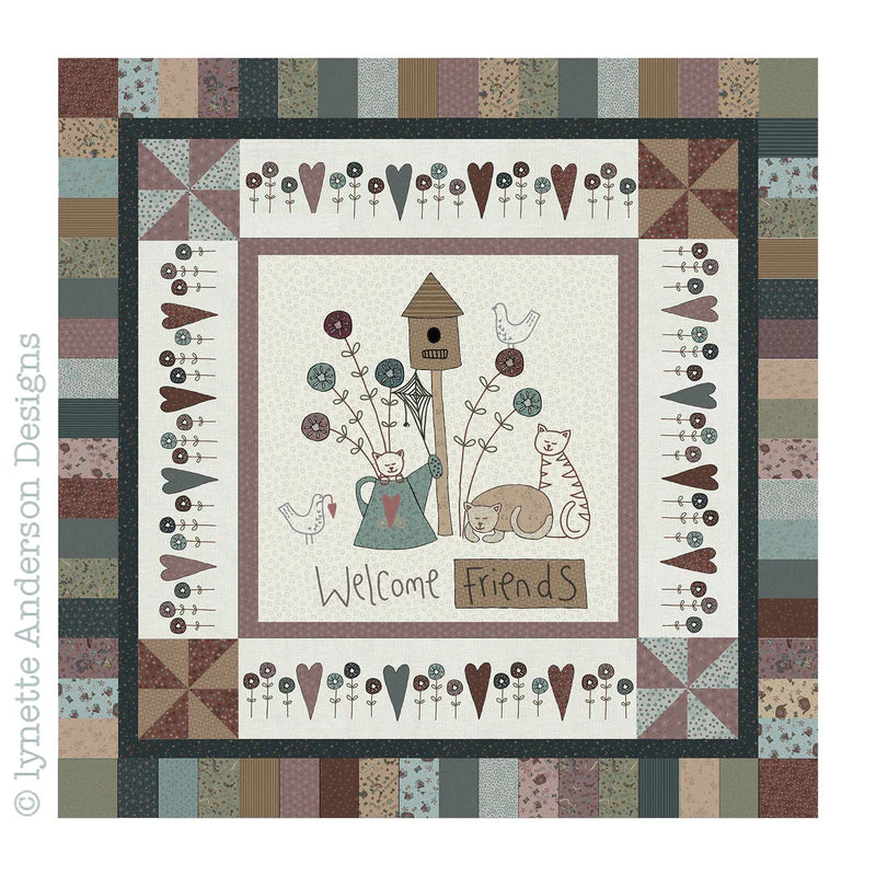 Cats Garden Quilt Pattern by Lynette Anderson