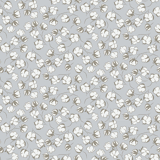Homestead Cotton Light Gray Y3954-5 by Meags and Me for Clothworks Fabrics (sold in 25cm increments)