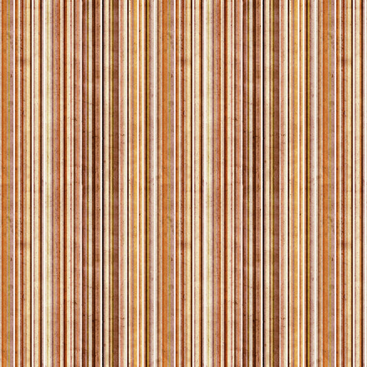 Homesteading Digital Stripe Rust Y4608-71 by Dan Dipaolo for Clothworks Fabrics (sold in 25cm increments)