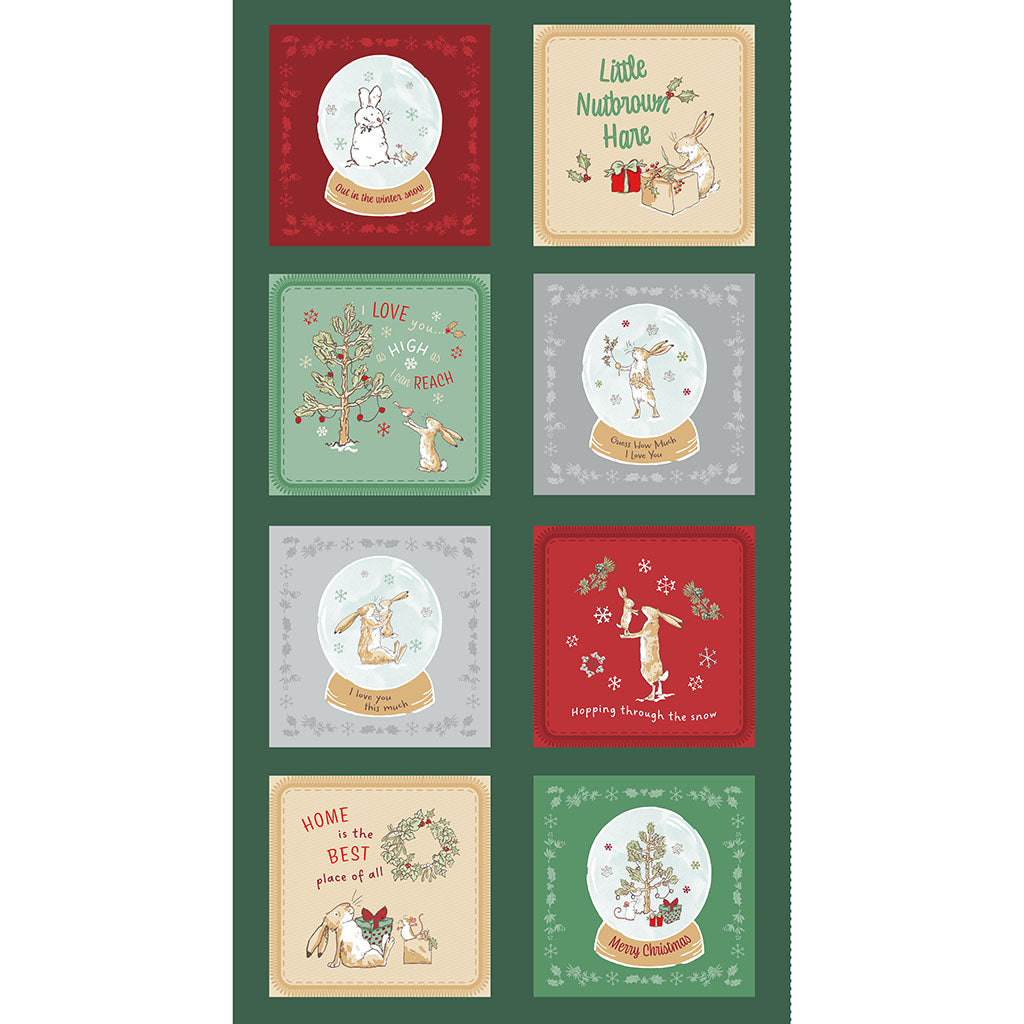 Guess How Much I Love You Panel Forest Y4817-113 by Sam McBratney & Anita Jeram for Clothworks Fabrics