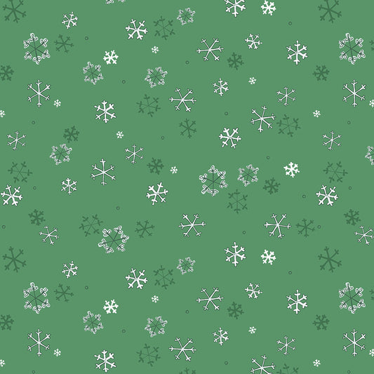 Guess How Much I Love You Snowflakes Forest Y4822-113 by Sam McBratney & Anita Jeram for Clothworks Fabrics (sold in 25cm increments)