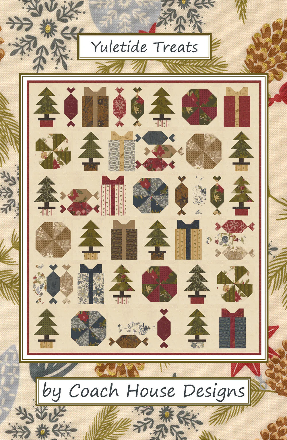 Yuletide Treats Quilt Pattern by Coach House Designs