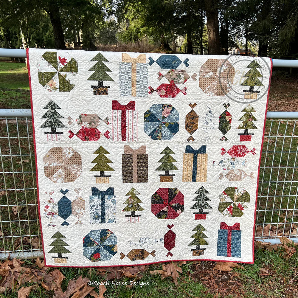 Yuletide Treats Quilt Pattern by Coach House Designs