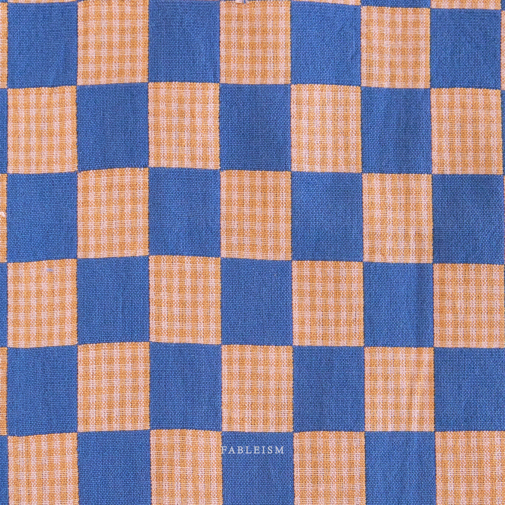 Check Mate Royal Checkers by Fableism Supply Co (sold in 25cm increments)