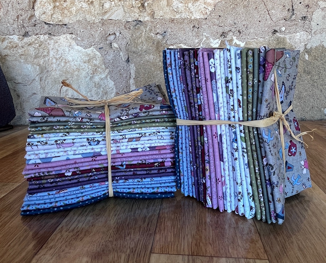 Fairy Garden Fat Eighth Bundle by Lynette Anderson for Nutex fabrics