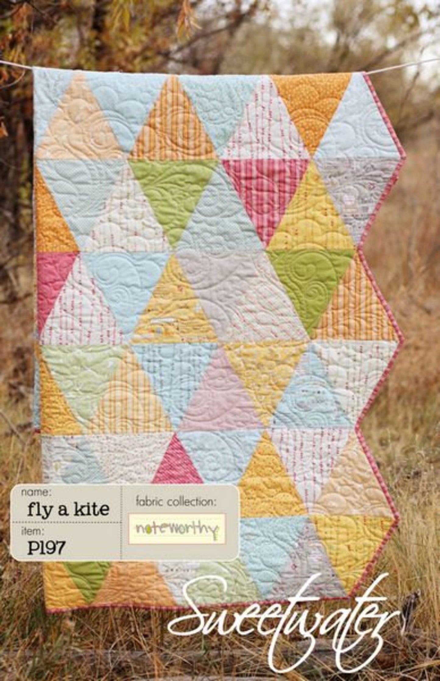 Fly A Kite Quilt Pattern by Sweetwater