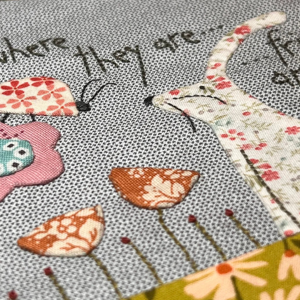 Friendship Drawstring Bag Quilt Pattern by Anni Downs of Hatched and Patched