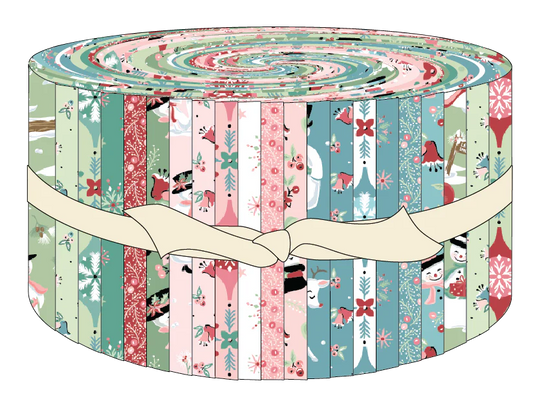 Frost and Flurry 2.5" Strips by Sheri McCulley for Poppie Cotton
