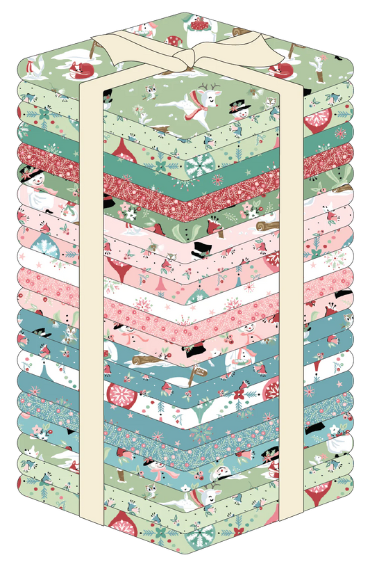 Frost and Flurry Fat Quarter Bundle by Sheri McCulley for Poppie Cotton
