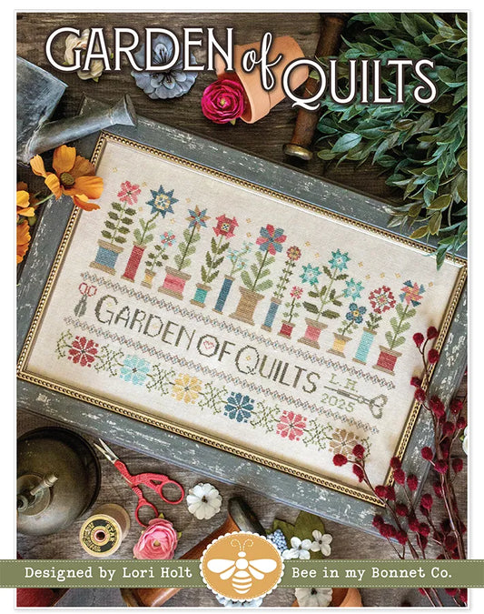 Garden of Quilts Cross Stitch Pattern by Lori Holt of Bee in my Bonnet