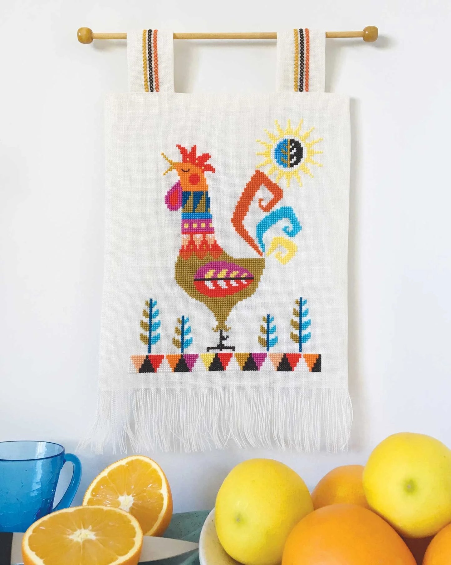 Good Morning Cross Stitch Pattern by Satsuma Street