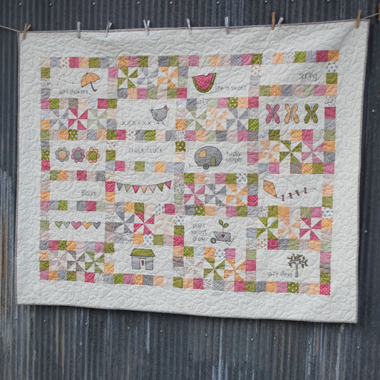 Hello Spring Quilt Pattern by Sweetwater