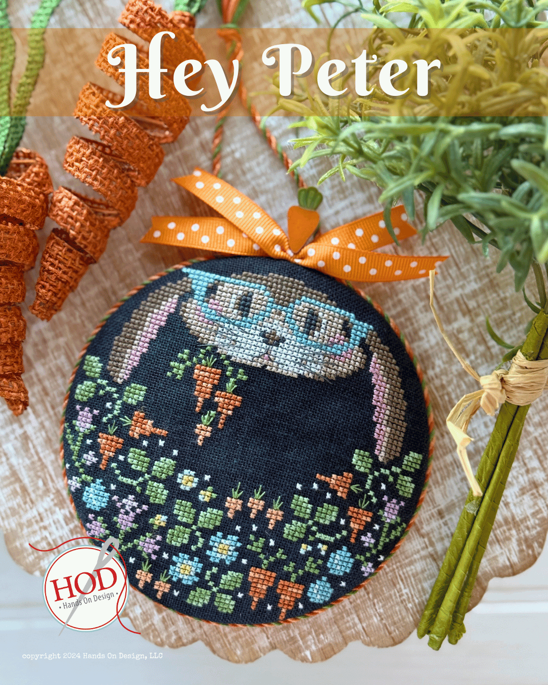 Hey Peter Cross Stitch Pattern by Hands on Design