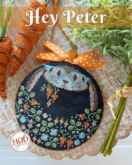 Hey Peter Cross Stitch Pattern by Hands on Design