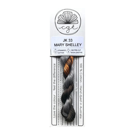 Mary Shelley JK33 Cottage Garden Thread Pre-Cut 6 Stranded Hand Dyed Embroidery Floss