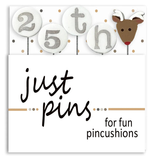 Reindeer Games Just Pins by Just Another Button Co