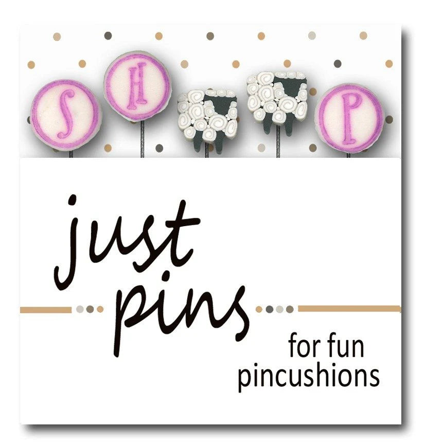 S is for Sheep Just Pins by Just Another Button Co