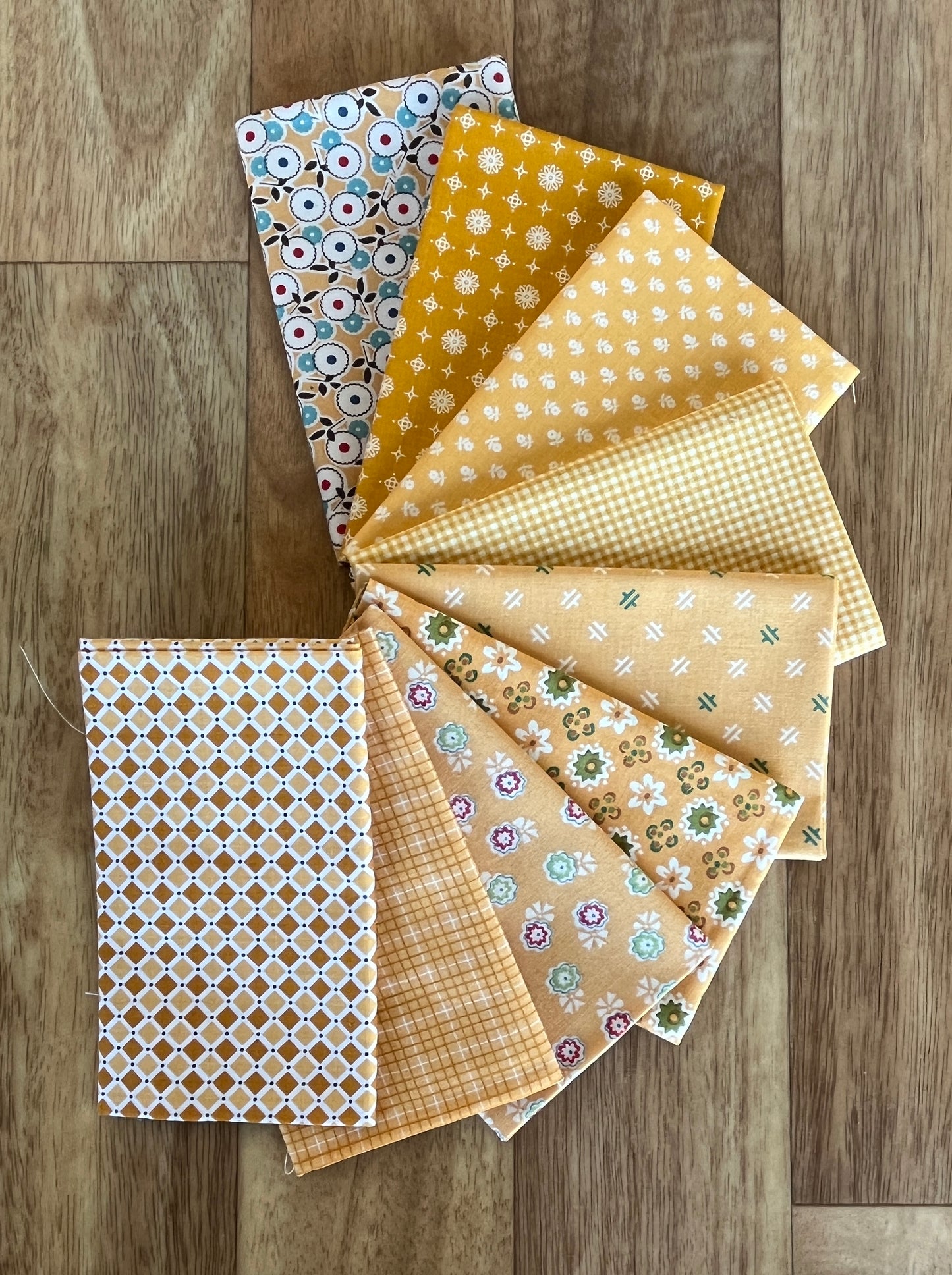 Yellows Fat Eighth Bundle Lori Holt for Riley Blake Designs