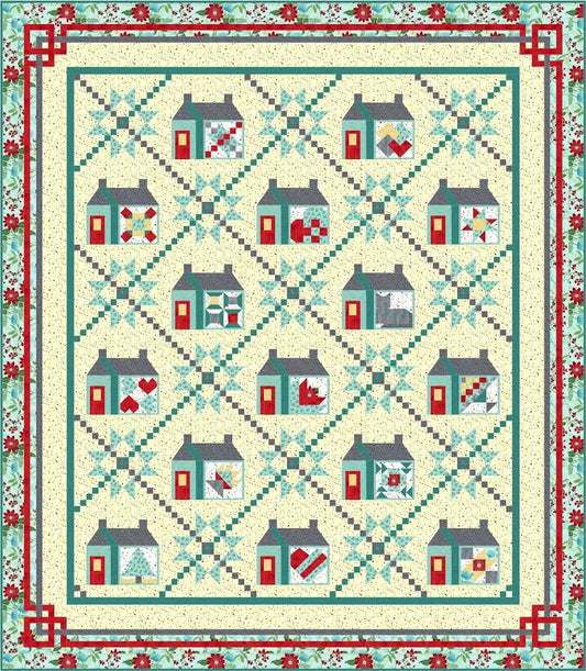 Love at Home Quilt Pattern by Karen Bialik of The Fabric Addict