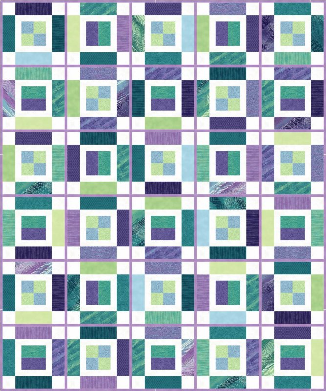 Mad for Plaid Quilt Pattern by Karen Bialik of The Fabric Addict