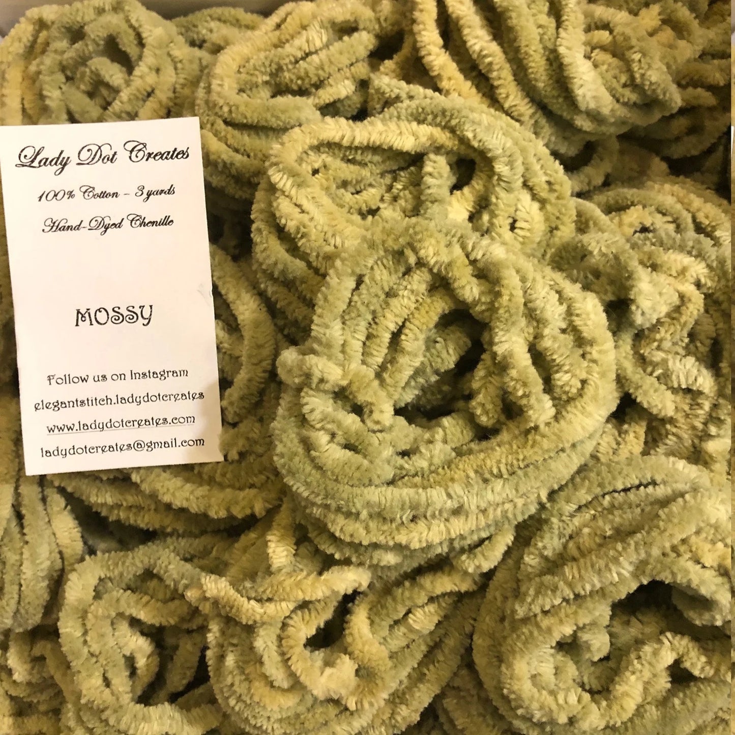 Mossy Chenille by Lady Dot Creates