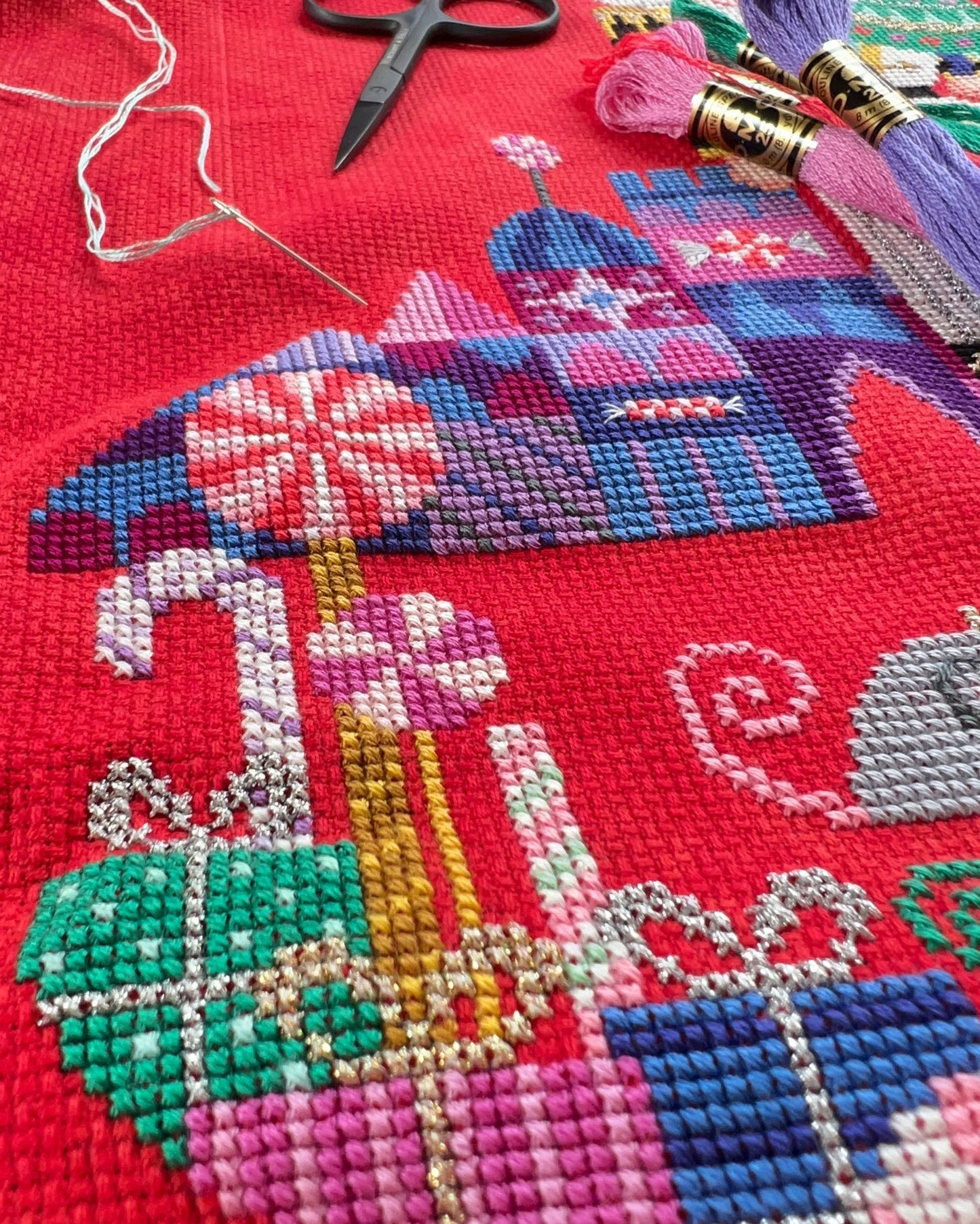 Nutty or Nice Cross Stitch Pattern by Satsuma Street