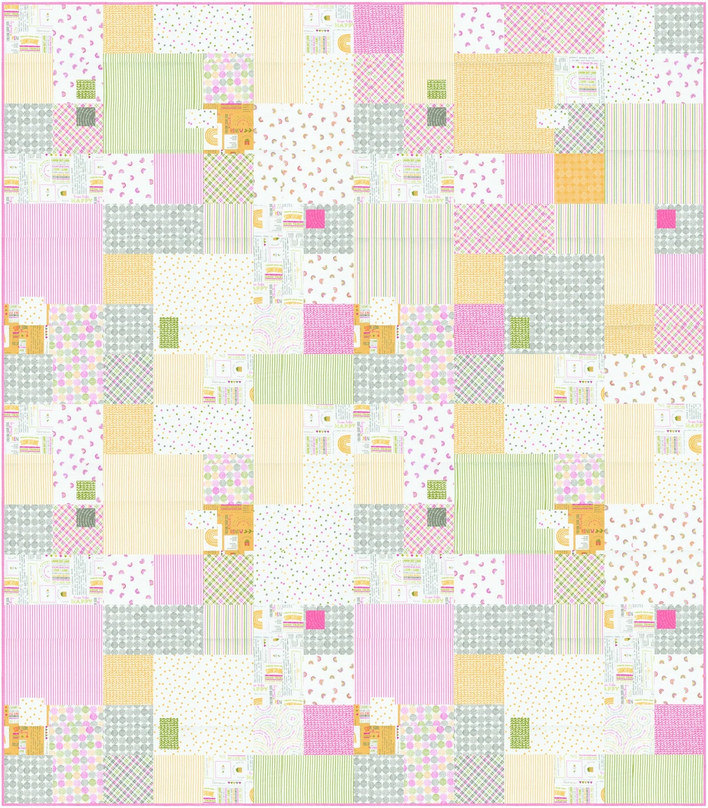 Patches Quilt Pattern by Sweetwater