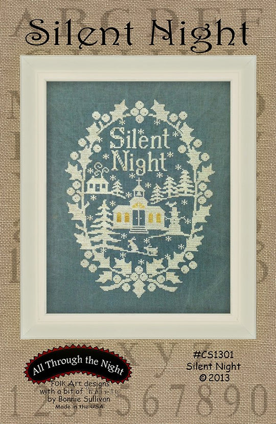 Silent Night Cross Stitch Pattern by All Through the Night