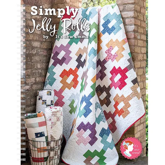 Simply Jelly Rolls Quilt Book by Its Sew Emma
