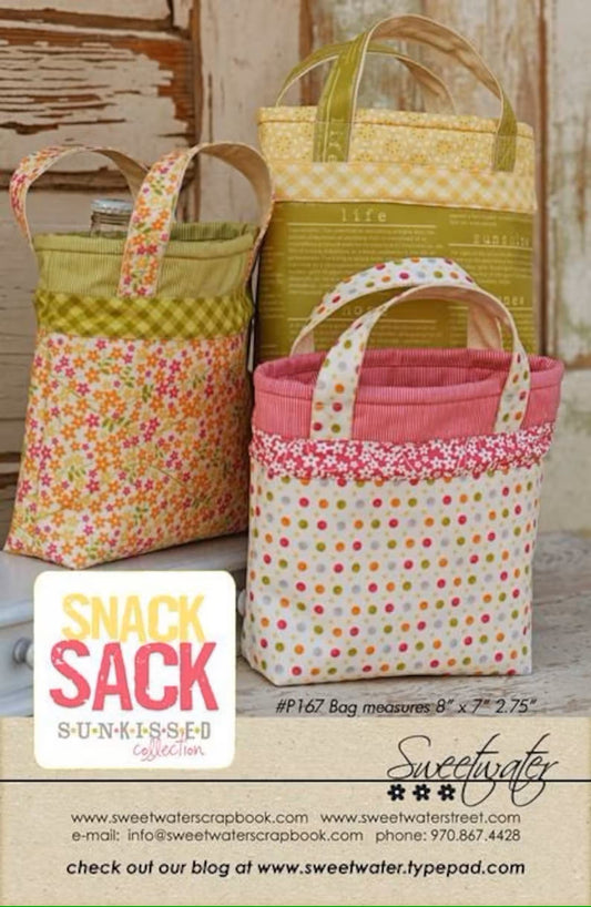 Snack Sack Sunkissed Collection Quilt Pattern by Sweetwater