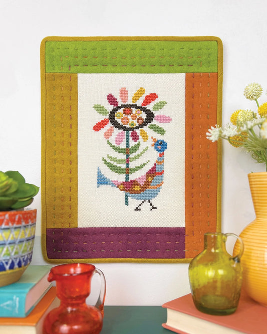 Sunny Side Cross Stitch Pattern by Satsuma Street