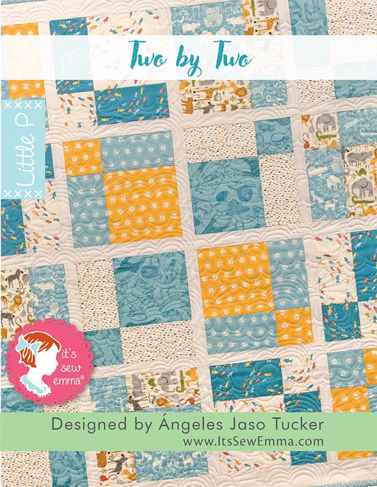 Two by Two Quilt Pattern by Its Sew Emma Little P