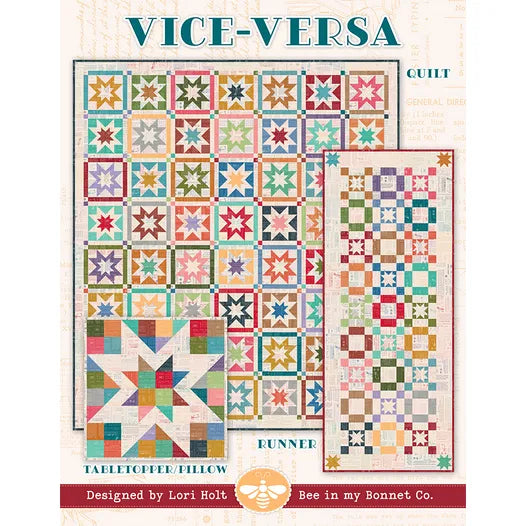 Vice Versa Quilt Pattern by Lori Holt of Bee in my Bonnet