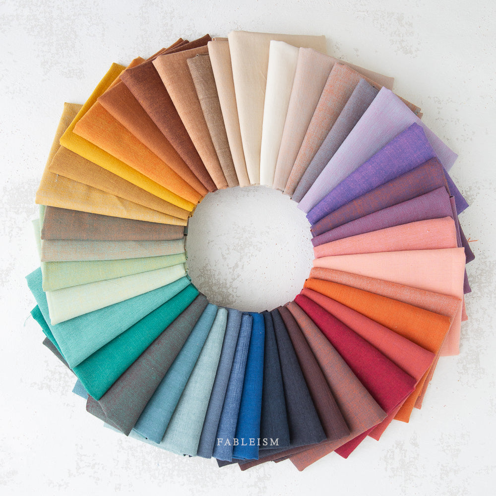 Watercolor Wovens Fat Eighth Bundle by Fableism Supply Co