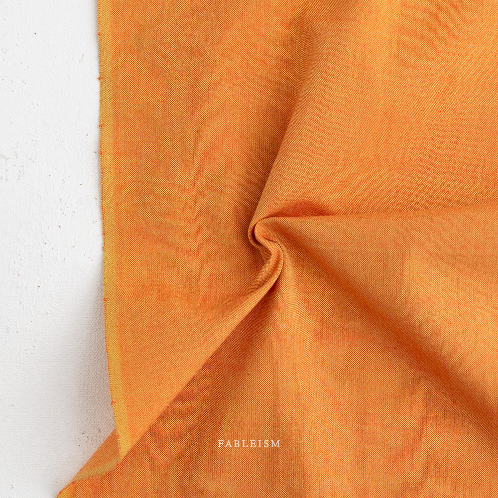 Watercolor Wovens Saffron WW170 by Fableism Supply Co (sold in 25cm increments)