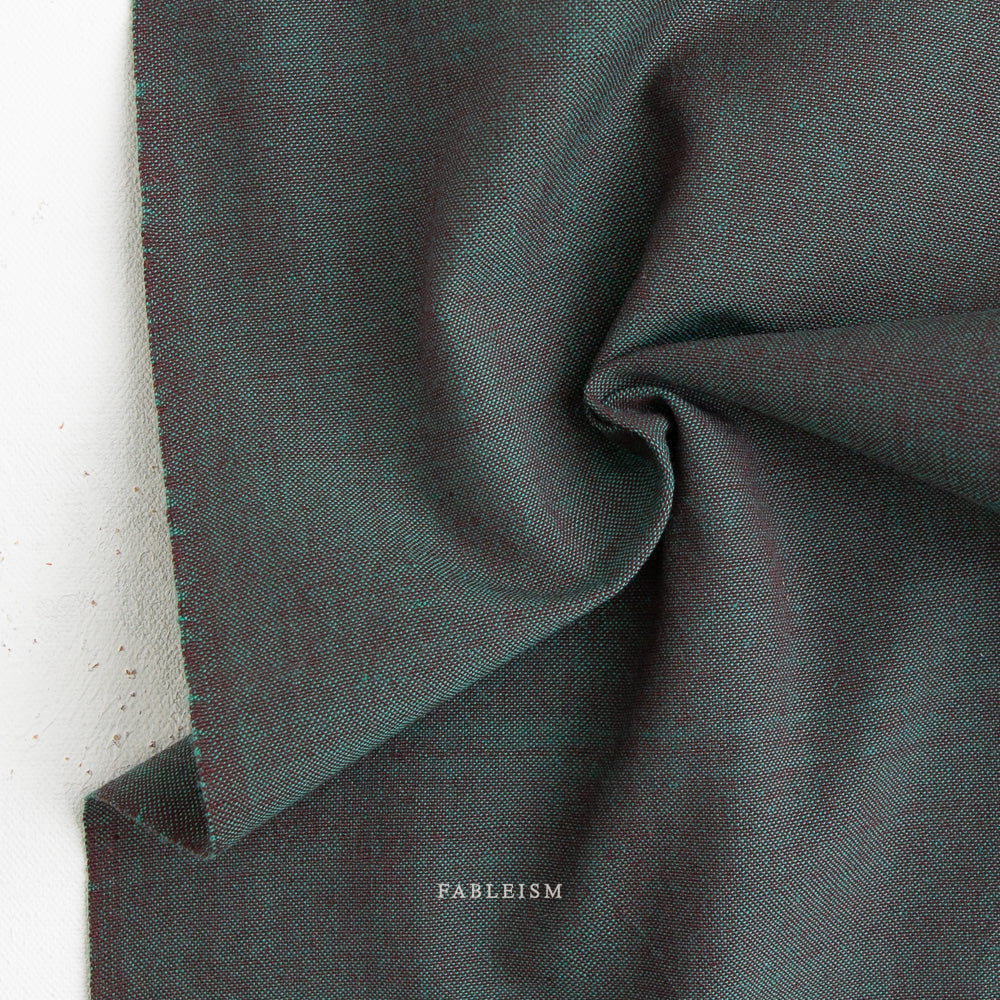 Watercolor Wovens Peacock WW270 by Fableism Supply Co (sold in 25cm increments)